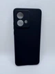 Чехол накладка Silicone Cover Full для Motorola Edge 40 Neo Черный - изображение 2