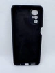 Чохол накладка Silicone Cover Full для Motorola Moto G22 Чорний - зображення 3