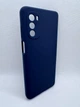 Чохол накладка Silicone Cover Full для Motorola Moto G62 Темно-синій - зображення 2