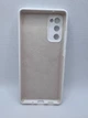 Чехол Silicone Cover Full для Samsung Galaxy M13 Белый - изображение 3