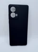 Чехол накладка Silicone Cover Full для Motorola Moto G85 / Edge 50 Fusion Черный - изображение 1