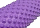 Массажный ролик EasyFit EF-2016-V, EVA-пена, фиолетовый, 33×14 см - для йоги, фитнеса, реабилитации - изображение 3