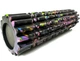 Массажный ролик EasyFit EF-2065, EVA-пена, чёрный, 45×12 см - для йоги, фитнеса, реабилитации - изображение 2