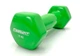Гантель для фитнеса EasyFit EF-0010-GN, виниловая, шестигранная, 1 кг, Зелёная (1 шт.) - изображение 1