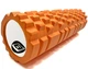 Массажный ролик EasyFit EF-2027-OR, EVA-пена, оранжевый, 45×14 см - для йоги, фитнеса, реабилитации - изображение 2