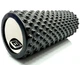 Ролик для массажа EasyFit EVA чёрный 33×14 см для массажа спины йоги и реабилитации (EF-2016-BK) - изображение 2
