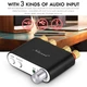 Підсилювач потужності Nobsound NS-10G 2.0-канальний (50Вт+50Вт) Bluetooth 5.0-100W HiFi аудіо міні цифровий підсилювач із блоком живлення ЦАП TPA3116 Black - зображення 3