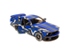 Деревянный 3D конструктор Muscle car GT, Puzzleоk (Puz-00642), 162 деталей (синяя) - изображение 3