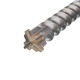Бур SDS-Max, Quadro, 40×400 мм INTERTOOL SDM-4040 - зображення 2