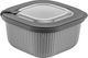 Контейнер для хранения Idea Home 00682 Line Box Gray 1.1 л (00682 Gray) - изображение 1