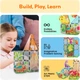 Конструктор магнитный Picasso Tiles Dinosaur Set с 8 фигурками динозавров 38 деталей (817338028848) - изображение 5