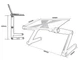 Столик для ноутбука 17" с подставкой для мышки UFT T50 - изображение 3