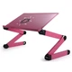 Столик подставка для ноутбука с кулером UFT T60 Pink - изображение 1