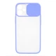 Силиконовый чехол для iPhone 12 mini со шторкой защищающей камеру UFT Purple - изображение 2