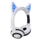 Светящиеся Bluetooth наушники с кошачьими ушками в японском стиле UFT BL107 White - изображение 5