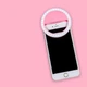 Селфі-кільце підсвічування Selfie ring UFT MP01 Pink на телефон - зображення 3