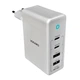 Зарядний пристрій 2хType-C, 2хUSB Spow GaN 100W VOKAMO - зображення 1