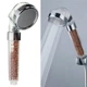 Турмалиновая насадка на душ лейка с минералами с подсветкой за температурой UFT Shower 02 - изображение 4