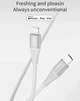 Кабель Type-C to Lightning 20Вт, 1.2м VOKAMO SC4 серия Luxlink - изображение 6