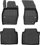 Автомобільні килимки поліки в салон Frogum 3D для Audi A8 S8 4 D5 17- Ауді А8 чорні SO15287 - зображення 1