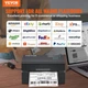 Термопринтер этикеток VEVOR Y428BT Чёрный - изображение 2