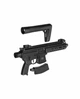 Винтовка пневматическая Sig Sauer MPX GEN II кал.177 чёрная + Балон СО2 Umarex 88 грамм + Пули (200 шт) - изображение 4