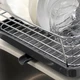 Сушарка для посуду з органайзером MBM HOME DR-02 GRAY сіра - зображення 3