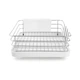 Сушарка для посуду з органайзером MBM HOME DR-02 WHITE біла - зображення 12