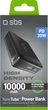 УМБ SBS NanoTube HD 10000 mAh 30W Black (8018417521126) - зображення 3
