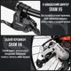Велосипед складной ROCKBROS ACS-16M | на 9-скоростной трансмиссии SRAM X4/X5 | алюминиевый | Темно-зеленый (RB-ACS16M-5272) - изображение 3