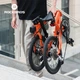 Велосипед складной ROCKBROS ACS-16M | на 9-скоростной трансмиссии SRAM X4/X5 | алюминиевый | Темно-зеленый (RB-ACS16M-5272) - изображение 8