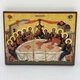 Тайная вечеря икона на доске 16×10,5 см - изображение 1