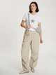 Koszulka damska bawełniana Cross Jeans 56232-008 S Biała (8697319811315) - obraz 3