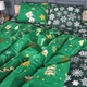 Простынь MirSon Бязь 17-0876 Emerald Magic 150 х 220 см (2200012193945) - изображение 2