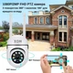 IP-камера поворотна XON SmartCam Wi-Fi 1080P (UCWEW21VW 7409) Біла - зображення 4