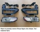 Противотуманные фары ПТФ туманки LED Leader на Nissan Sentra 60W+DRL 20- Ниссан Сентра SV05709 - изображение 5