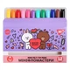 Набор фломастеров YES Line Friends Mini 650594 12 цветов - изображение 2