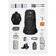 Рюкзак туристичний Naturehike Helium CNK2450XB014, 70 л, чорний, L (6975641883883) - изображение 4