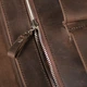 Сумка SHVIGEL 00998 из винтажной кожи Коричневая - изображение 12