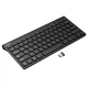 Клавиатура беспроводная HOCO GM70 EN, RU, 2.4G, 2xAAA Черный - изображение 1