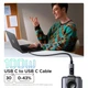 Кабель Ugreen L509 Uno USB-C to USB-C 100W PD Fast Charging Cable 2m Black (UGR-35512) - изображение 3