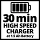 Зарядное устройство для двух аккумуляторов Einhell 18V Power-X-Twincharger 3 A - изображение 4
