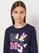 Детский лонгслив для девочки Disney Minnie HY10123.NAVY 104 см Нави (3609088219280) - изображение 4