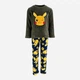 Детская теплая махровая пижама для мальчика Disney Pokemon HY20070 110 см Хаки (3609088215541) - изображение 7