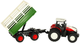 Трактор радіокерований KIK Farm Machine з причепом Зелений (5903039764439) - зображення 2