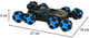 Автомобіль радіокерований KIK Stunt Racer з музикою і підсвіткою Синій (5903039751255) - зображення 7