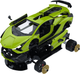 Автомобіль радіокерований Rastar 97400 Lamborghini Sian для складання Зелений (5903039753587) - зображення 6