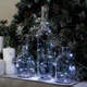 Гирлянда нить РОСА белая, 15 м, 150LED на солнечной батарее - изображение 4