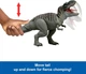 Динозавр Тираннозавр Рекс 55 см Мир Юрского Периода Свет Звук Jurassic World Tyrannosaurus Rex Mattel JGB50 - изображение 5