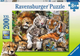 Puzzle Ravensburger Drzemka dużych kotów 200 elementów 12721 (4005556127214) - obraz 1